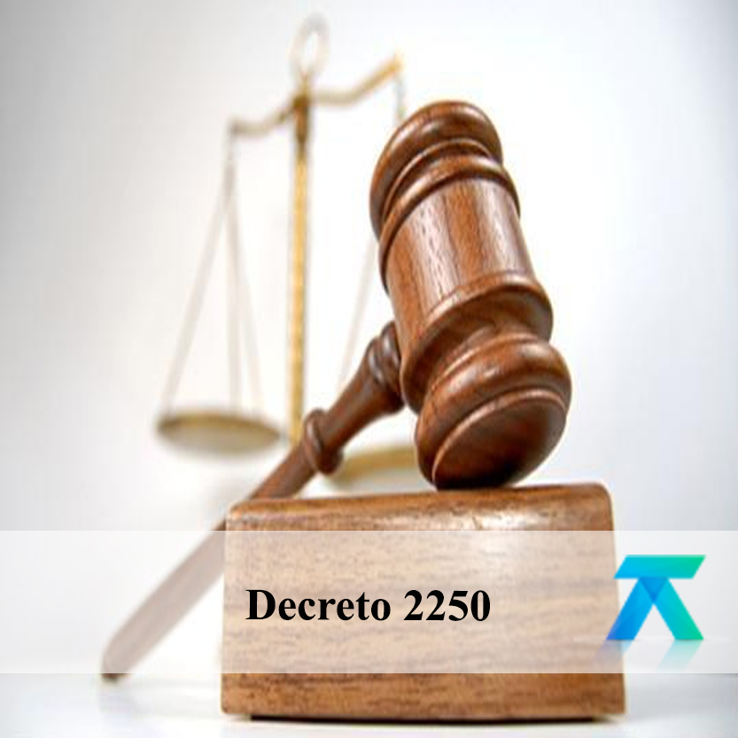 Decreto 2250 del 29 de diciembre de 2017